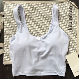 LULULEMON ALIGN TANK IN SERENE BLUE SZ 6 NWT